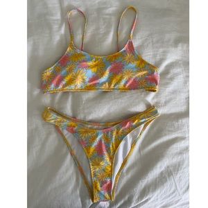 Floral bikini!